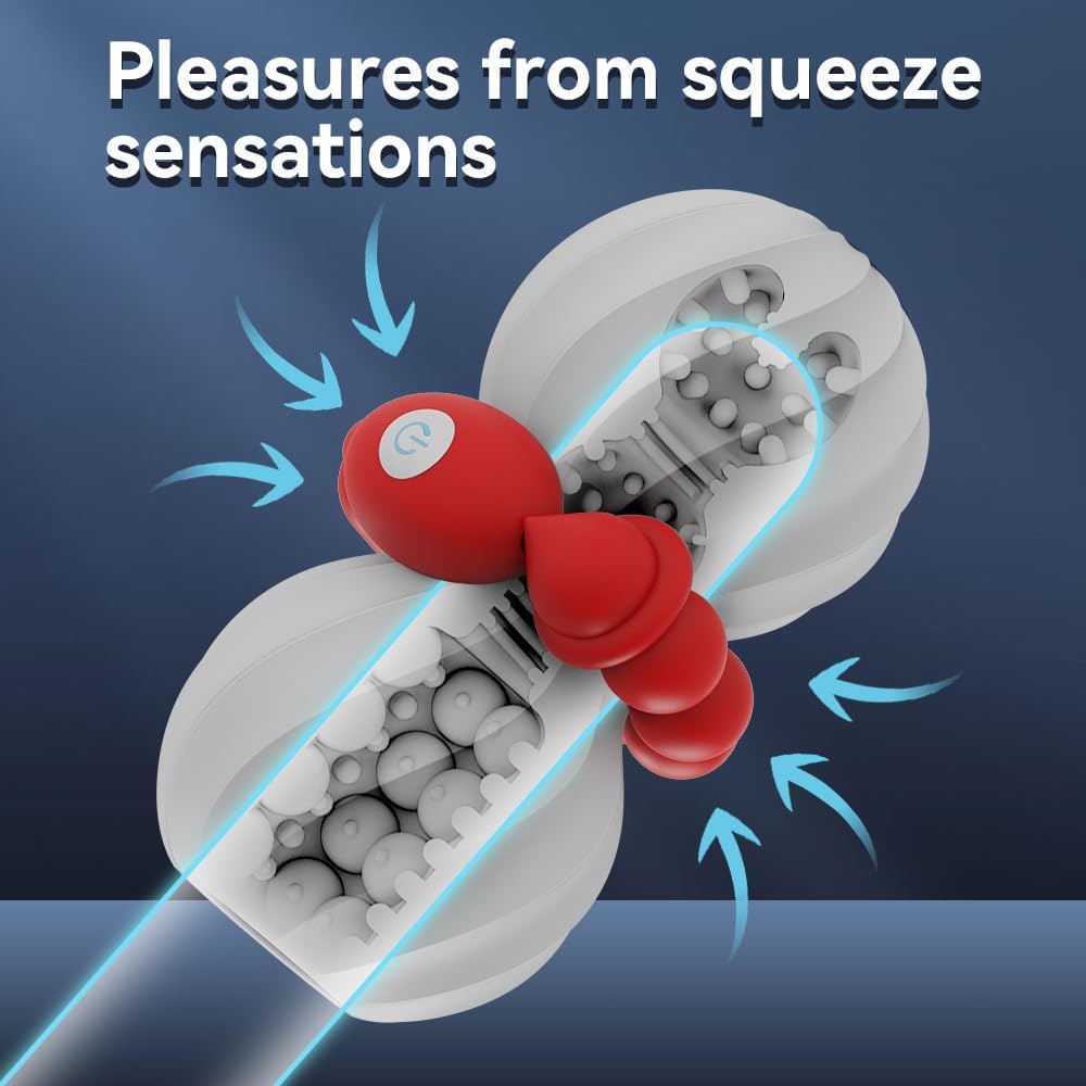 3D Vagina Penistrainer Trainingsgerät Pocket Pussy Masturbator mit 9 Vibrationsmodi