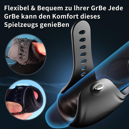 2 in 1 penisring vibrators elektrische masturbator penis trainer vibrator met 10 vibratiestanden 