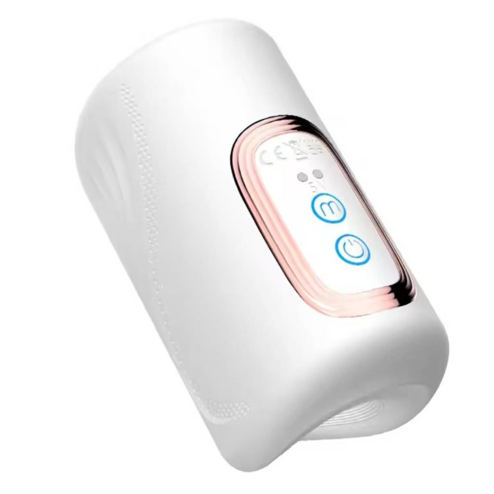 Automatische Masturbatoren Penis Stroker Blowjob mit 10 Klopfen & 10 Vibrationsmodi