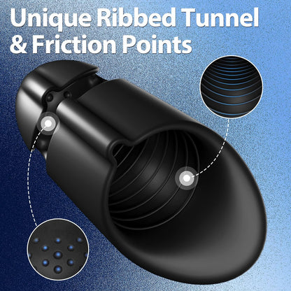 Automatischer Penisvibrator Glans Trainer Stimulator mit 9 Kraftvollen Vibrationsmodi