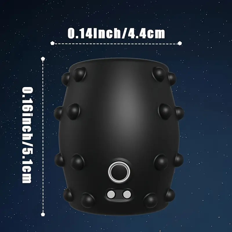 Penistrainer Cockring Vibrator Stimulator Penishülle mit 10 Vibrationsmodi