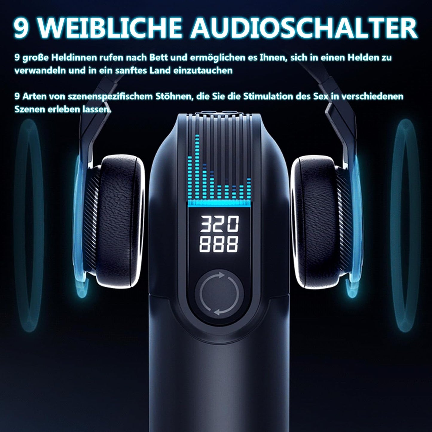 Intelligente Dual-Screen-Interaktion Masturbator Sex Spielzeug Mit 9 Arten Von Weiblichem Audio