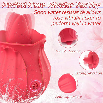 Vibratoren Butterfly Vibration für Frauen 7 Leckmodi 7 Vibrations