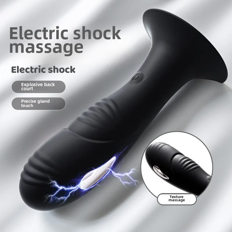 E-stim Analvibratoren Prostata Stimulator mit 10 Vibrationsmodi und Mikrostromstimulation