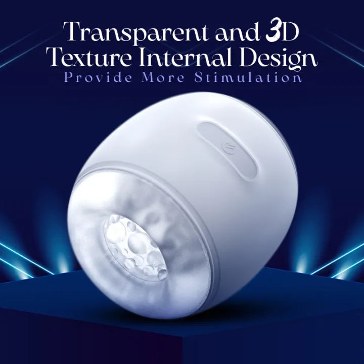 Elektrischer Masturbator Penis Stimulator Pocket Pussy mit 9 Vibrationsmodi