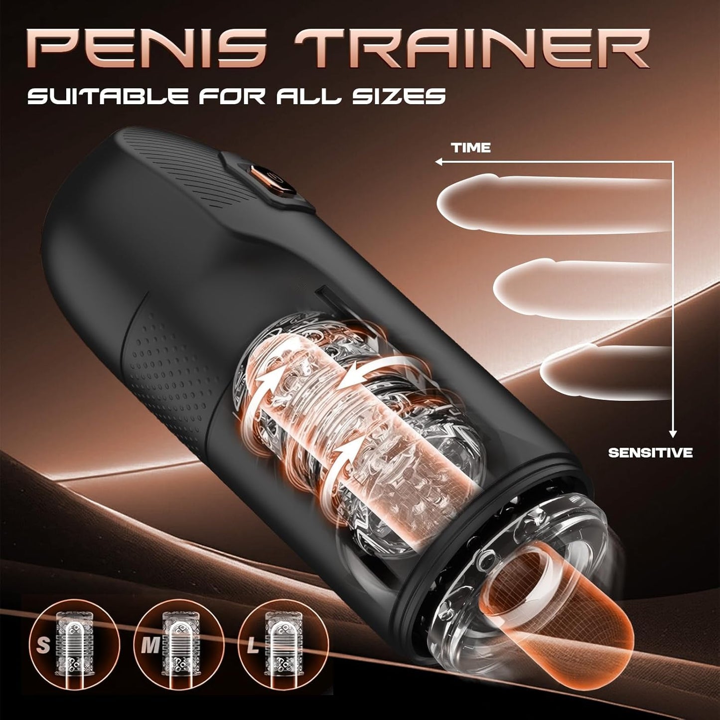 Automatischer Masturbator Sexmaschine Stroker Blowjob mit 9 Schub und 9 Drehmodi