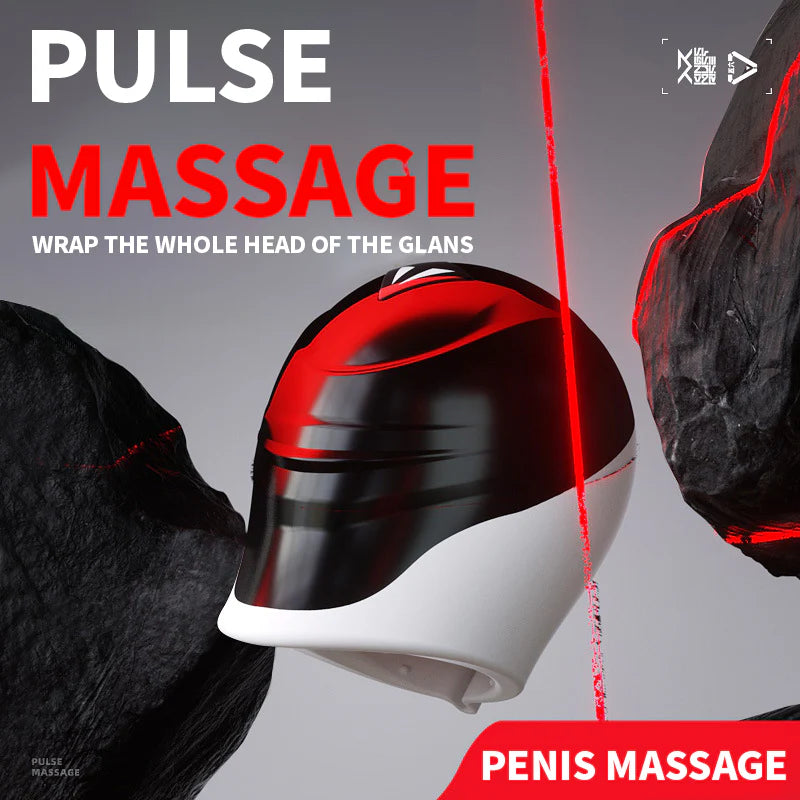 Iron Man Eicheltraining Massagegerät Form und Masturbation Vibration Penisübung