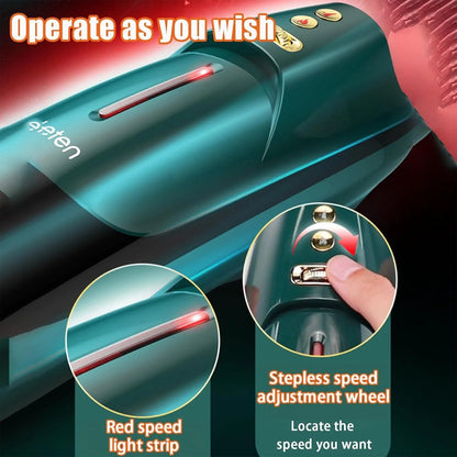 Wickelautomatik Heizung Saugen Masturbator Stroker Blowjob mit 7*7 Smart Modi