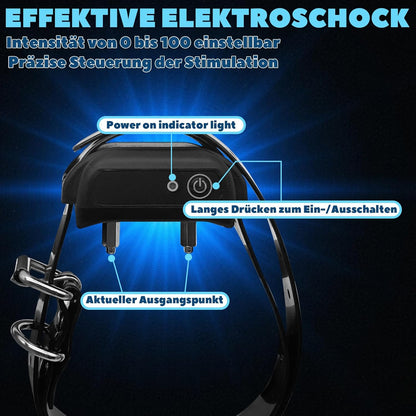 E-stim Penistrainer Eichelvibrator Cock Ring Masturbator mit Mehrere Elektroschock
