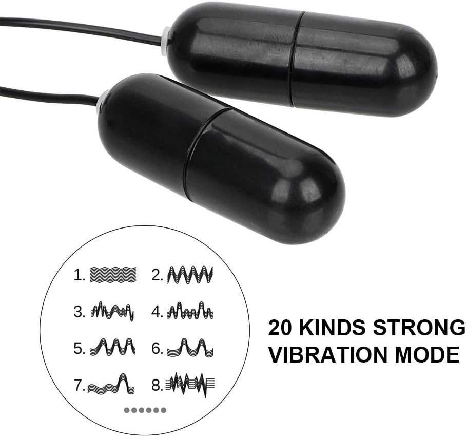 Vibrationsmassagegerät Eichel-Trainer mit Dual-Bullet Vibratoren & 20 Geschwindigkeiten