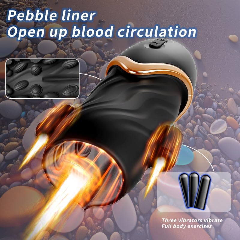 Elektrische Penistrainer Vibrator Masturbatoren mit 10 Frequenz Vibration