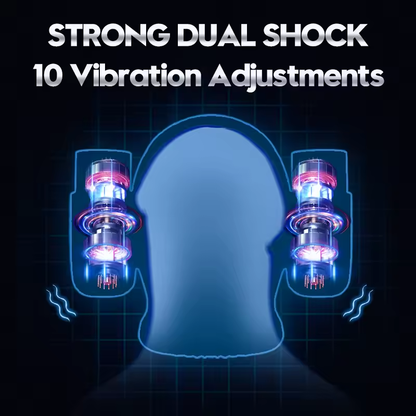 Eicheltrainer Stimulator Vibrator Massage Masturbatoren mit 10 Vibrationsmodi