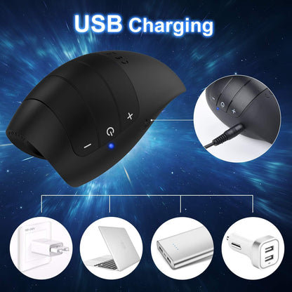 Elektrischer Penistrainer Stimulator Stroker Masturbator mit 10 Vibrationsmodi