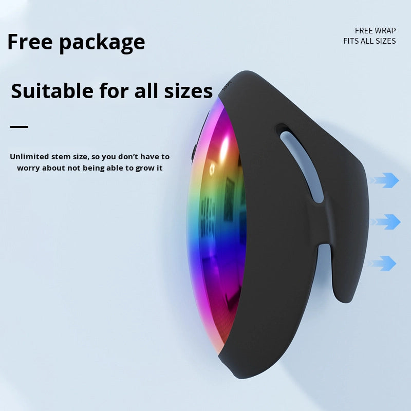 Eicheltrainer Penisvibrator Übungsgerät Stroker mit 9 Vibrations und Schlagmodi