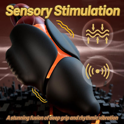Elektrischer Penis Trainer Eichelvibrator Masturbator mit 10 Vibrationsmodi