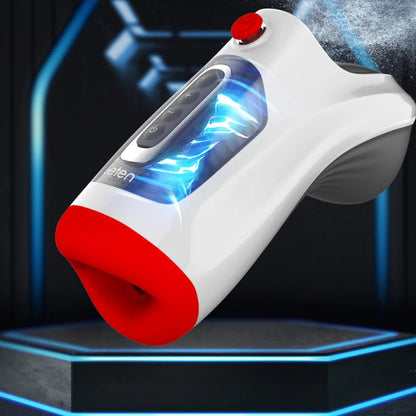 Leten Air Blast 3 + 7 Modi für Front Elektrischer Masturbator Cup Blowjob Maschine