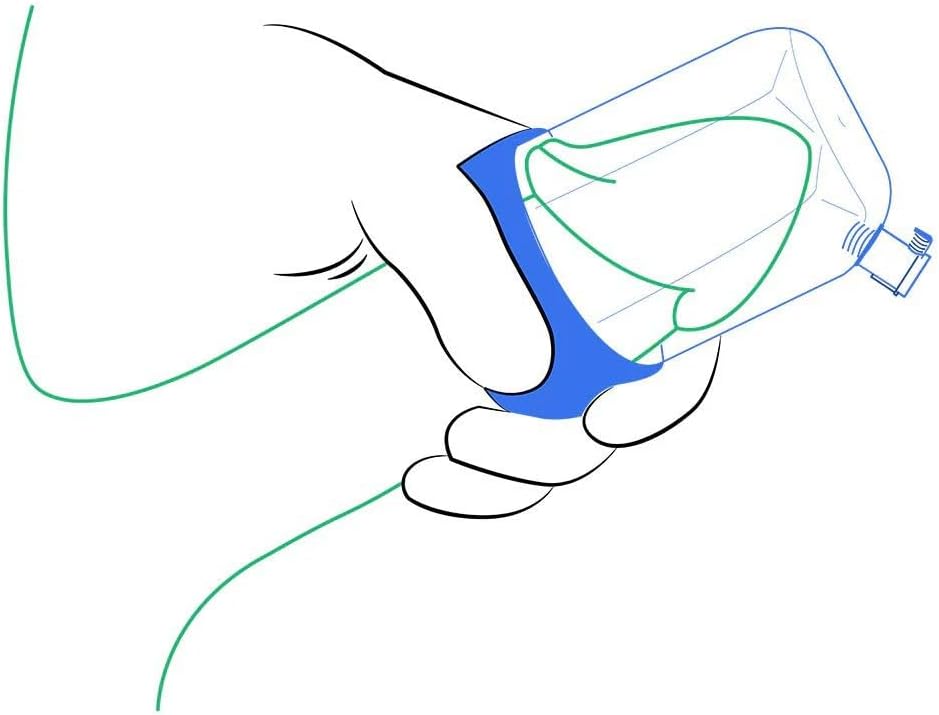 Penispumpen Eichel Streckt Masturbator Vakuum Pumpe mit Handpumpe