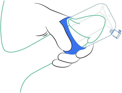 Penispumpen Eichel Streckt Masturbator Vakuum Pumpe mit Handpumpe