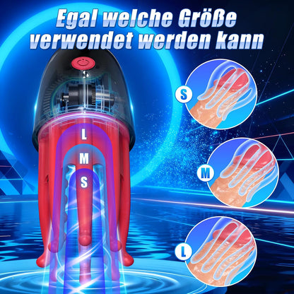 Penis Trainer Eichel Vibrator Stroker Blowjob Masturbatoren mit 10 Vibrations