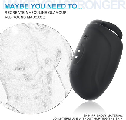 Elektrische Eichel Stimulator Penis Trainer Vibrator Masturbatoren mit 10 Vibrationsmodi