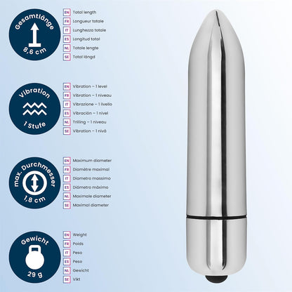 Vingervibrator minivibrator oplegvibrator 8,6cm 