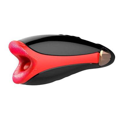 Elektrischer Masturbatoren Stroker mit 10 Vibrationsfunktionsmodi und Heizfunktion