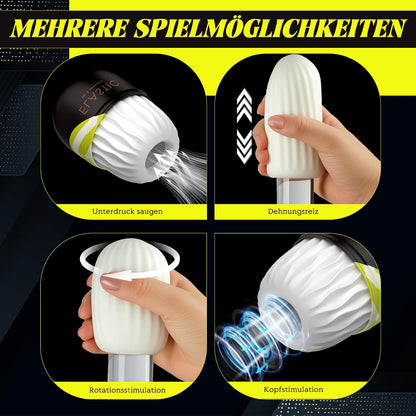 3D Realistisch Masturbator Eichel Stimulation Pocket Pussy Taschenmuschi Blowjob