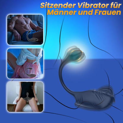Prostata Massagegerät Analplug Penistrainer Stimulator mit 9+9 Vibrationsmodi