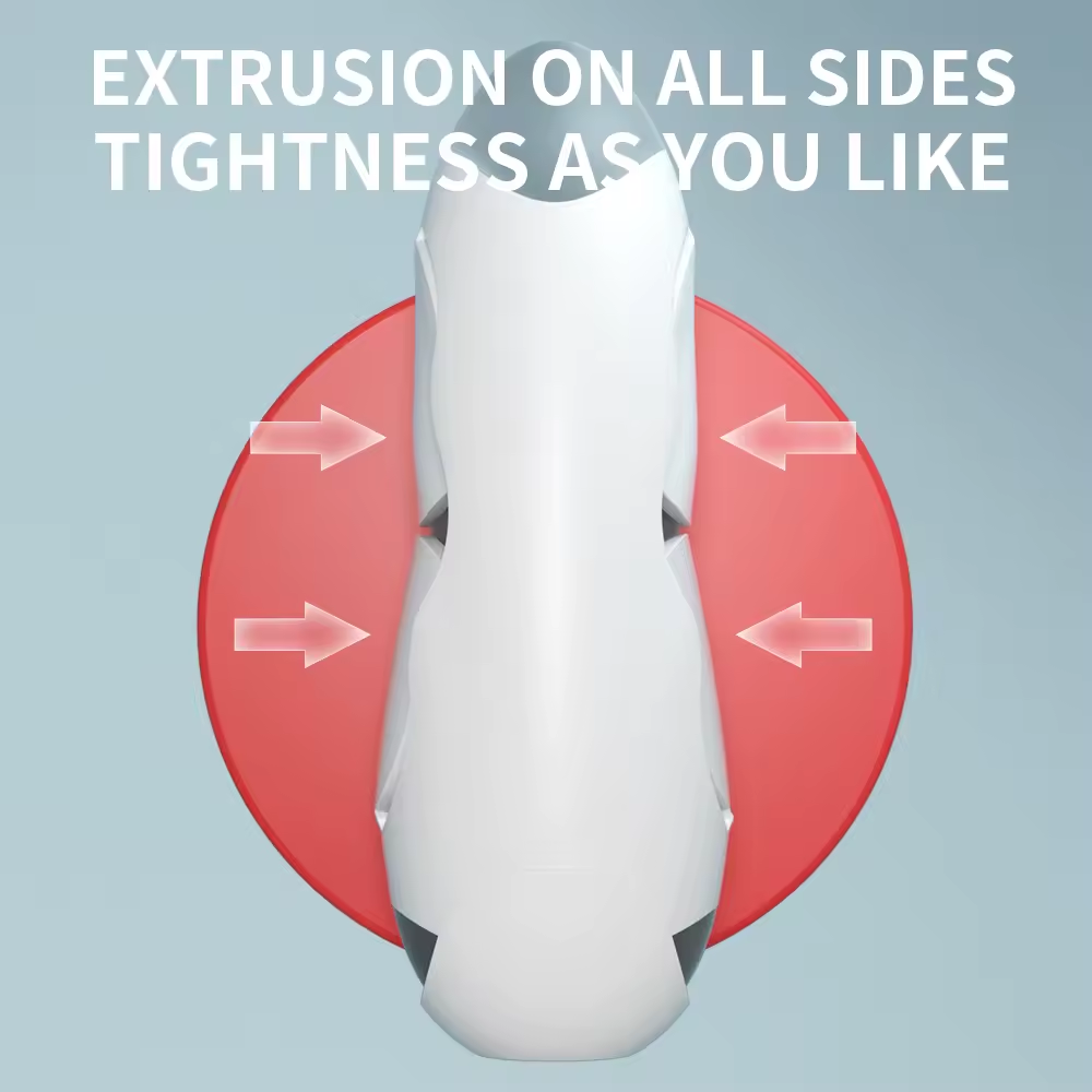 5D Taschenmuschi Penistrainer Stroker mit 360° Schub und Rotationsbewegung