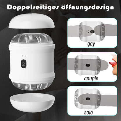 Automatische Elektrischer Masturbator Cup mit Starker 10 Saug und Vibrationsmodi