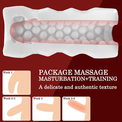 3D Vagina Masturbators Handmatige masturbatorbeker