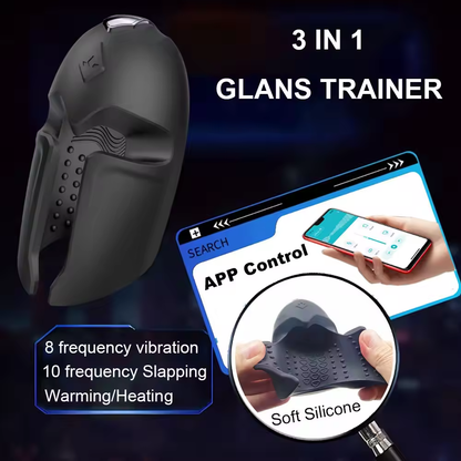 App-Fernbedienung Eichelvibrator Penistrainer Massagegerät Masturbator mit 10 Vibrations