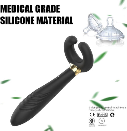 Magischer Vibrator Stabmassagegerät G-Punkt Klitorisstimulator mit 10 Vibrationsmodi