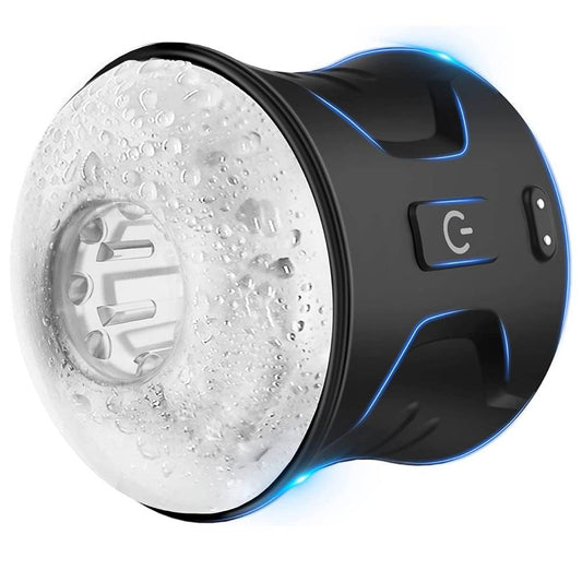 2-in-1 elektrisch automatisch masturbator-seksspeeltje met 12 vibratiemodi