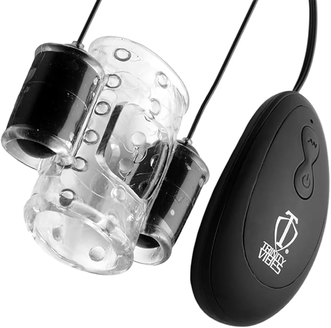 Vibrierender Penisring Eicheltrainer Masturbator mit 3 Geschwindigkeiten & 17 Vibrationsmustern