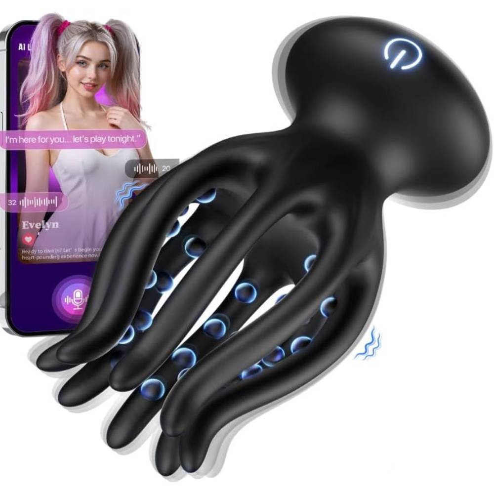 3D-Massagepunkte Penis Eichel Stimulator MasturbierenTaschenmuschi mit 10 Modi