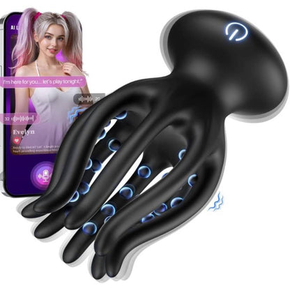 3D-Massagepunkte Penis Eichel Stimulator MasturbierenTaschenmuschi mit 10 Modi