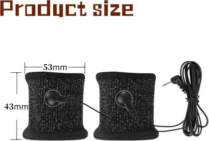 E-stim Penisringe Bondage Set mit 8 Stromschlagmodi und 19 Stromschlagintensitäten