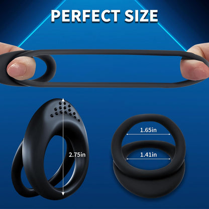 Silikon Cock Ring Penisvergrößerung Eicheltrainer