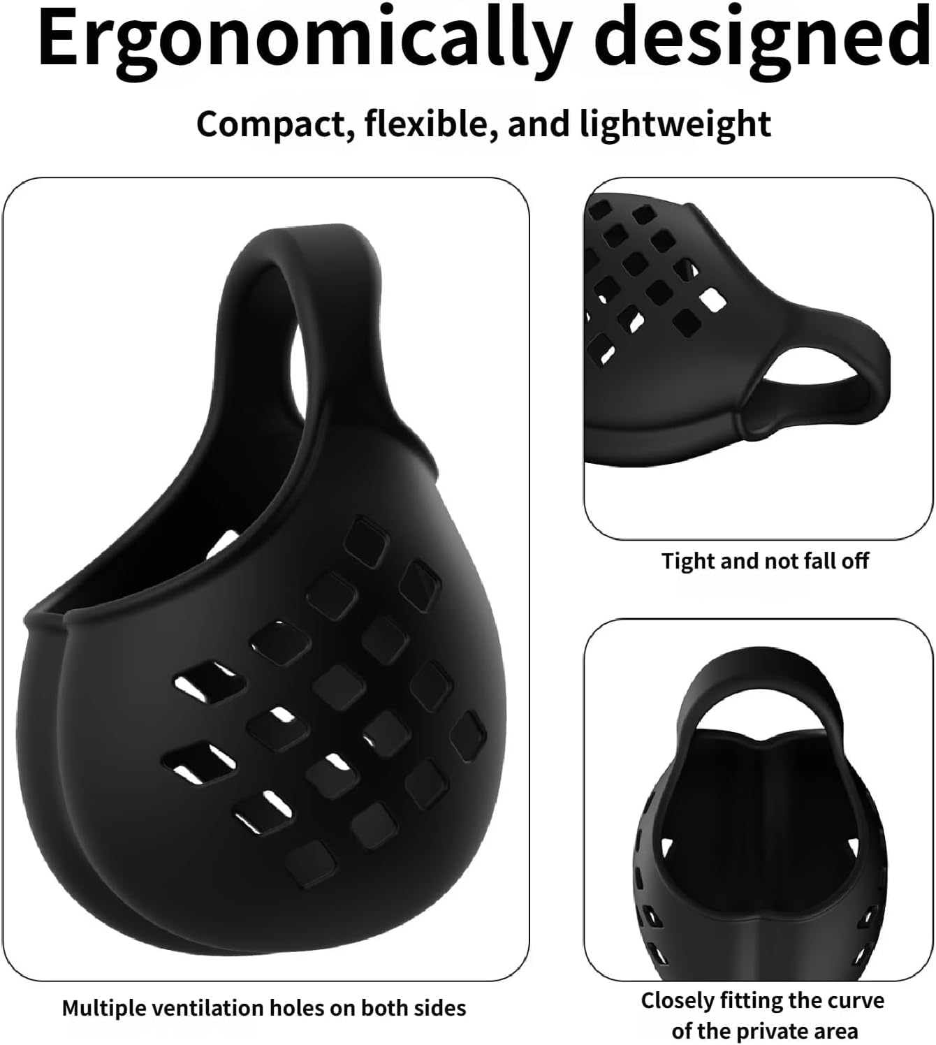 Silikon Hodenring Hodensack Ring Ballstretcher Cockring Penistrainer Verzögern