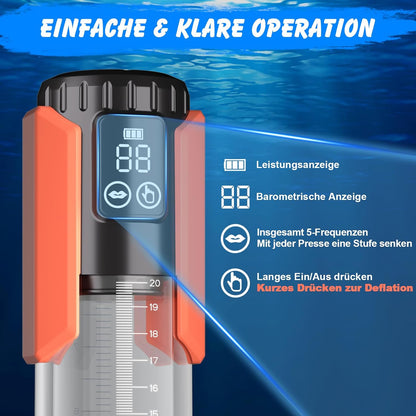 Automatischer Elektrische Penispumpe Masturbatoren mit 5 Saugstufen