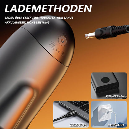 App-gesteuerter Penis Trainer Blowjob Eichelstimulator mit 9 Rotations und Vibrationsmodi