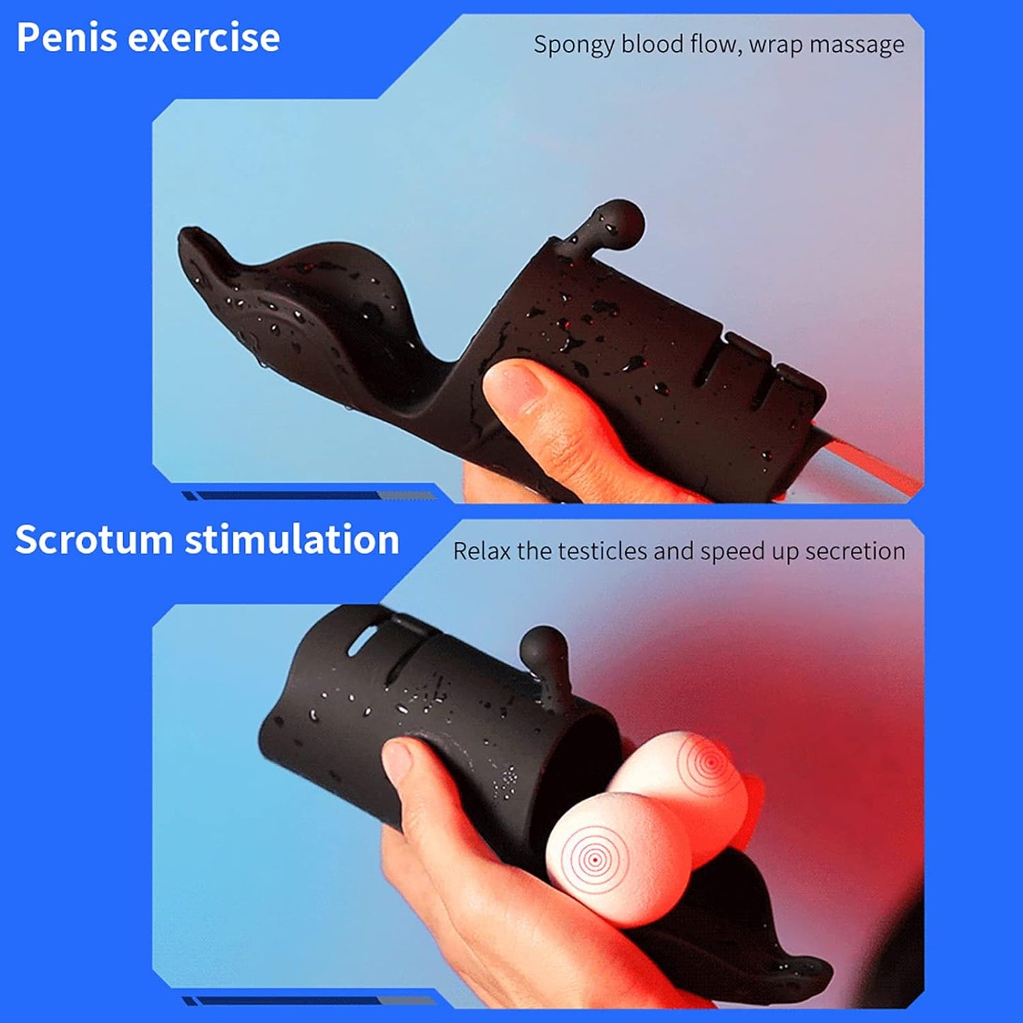 Automatische Masturbator Eichel Massager Penis Verzögerung Trainer mit 12 Vibrationen