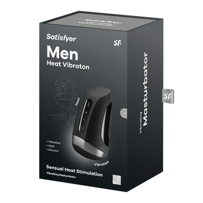 2 IN 1 Automatischer Heat Penistrainer Stimulator Masturbator mit 11 Vibrationsmodi