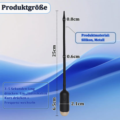 Harnröhren Vibrator Penis Plug Prostata Stimulation mit 10 Vibrationmodi