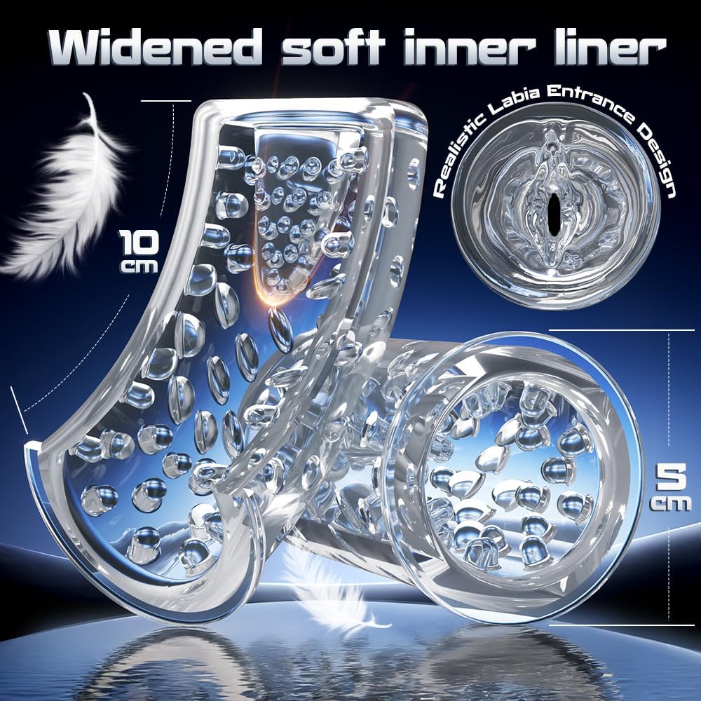 LED-Display Automatischer Masturbator Penispumpe Blowjob mit 9 Rotations & 4 Saug & Leckfunktionen