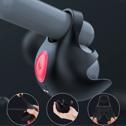 Penistrainer Vibrator Cockring Eichel Massagegerät Masturbator mit 9 Vibrationsmodi