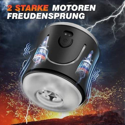 Elektrische Penistrainer Vibrator Stroker Trainingsgerät Masturbatoren mit 9 Vibrationsmodi