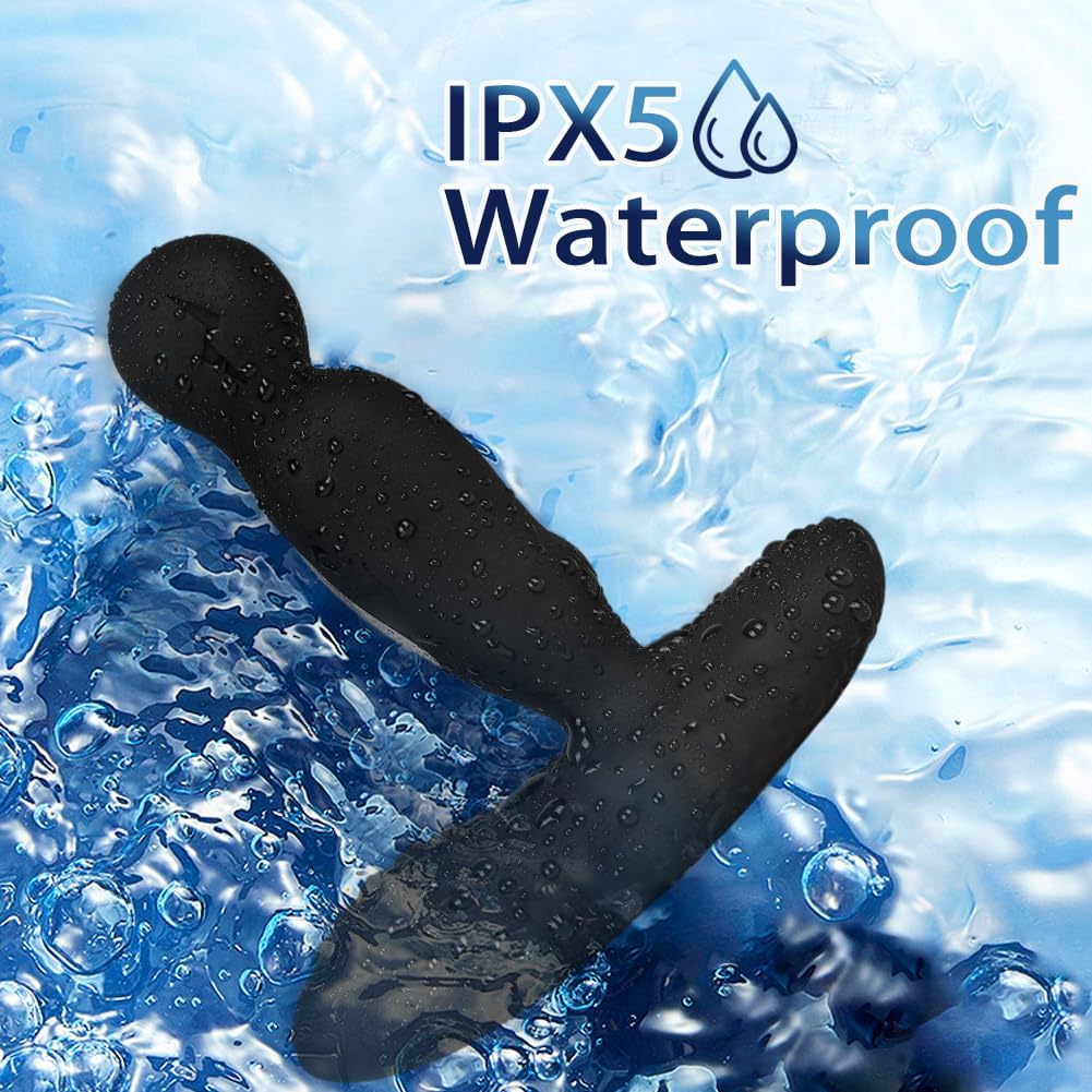 Puls Prostata Stimulator Analvibrator mit 16 & 3 Rotations-Vibrationsmodi