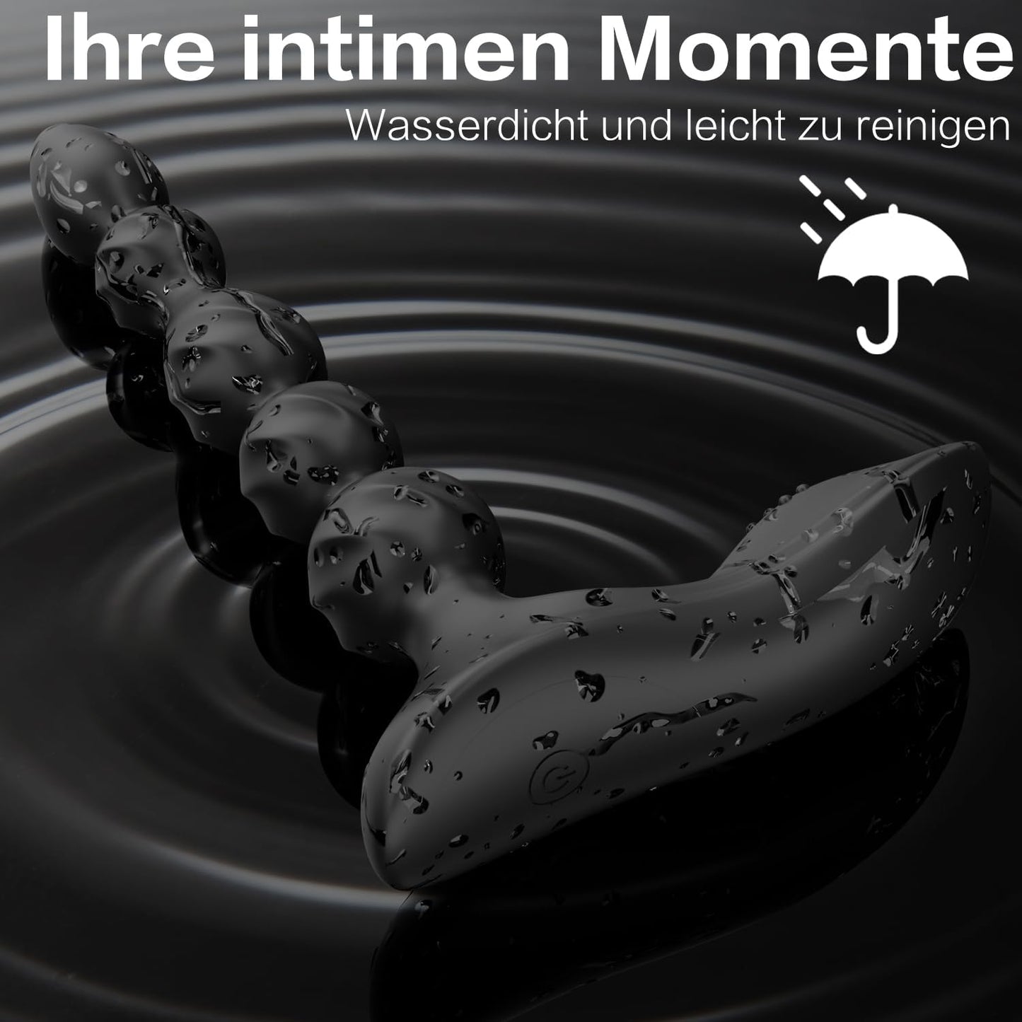 Analvibrator Buttplug Vibratoren Prostata Stimulator mit 10 Vibrationmodi